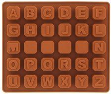 Yunko Alphanumeric Number and Alphabet Ice Cube Silicone Mold Chocolate Candy Mold Fondant Cake Decorating Mold... N5