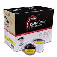 Euro Coffee Sumatra Mandehling, 24 Count Single-Serve K-Cup Keurig Compatible. Award Winning Artisan Coffee Roaster N9