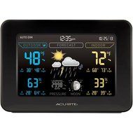 AcuRite Color Weather Station with Forecast/Temperature/Humidity/Moon Phase/Intelli-Time Clock (Model 02022WB)