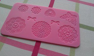 Sugar Lace Silicone Pad, Cake Decoration Mold N7
