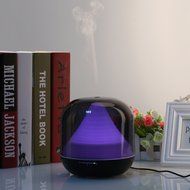 Top Home Dec Transparent Ultrasonic Aromatherapy Essential Oil Diffusers 300ml Cool Mist Transparent Humidifier... N3