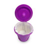 Leegoal(TM) Reusable Coffee Filter and Refillable K Cup For Keurig 2.0 and 1.0 Brewers, Purple N5