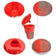 Leegoal(TM) Reusable Coffee Filter and Refillable K Cup For Keurig 2.0 and 1.0 Brewers, Purple N8