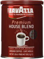 Lavazza Premium House Medium Roast Blend Coffee, 10-Ounce (Pack of 4) N11