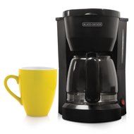 Black &amp; Decker DCM600B 5-Cup Coffeemaker, Black N9