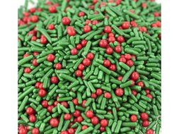 SweetGourmet Kerry&#039;s Holly Berry Mix - Christmas Sprinkles &amp; Nonpareils (12oz) N2