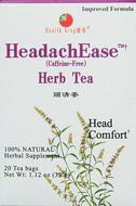 Health King Medicinal Teas HeadachEase Herb Tea Bags, 20 Count N4