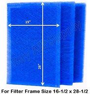 Dynamic Air Filter (3 Pack) (16x20) N15