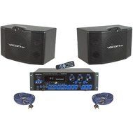 Vocopro KRS-3 300W Digital Karaoke Mixing Amplifier with Speaker Package