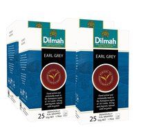 Dilmah | 100% Pure Ceylon Single Origin | Single Region EARL GREY | 25-Count Foil Wrapped Tea Bags | total of... N3