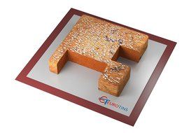 Square Shape Steel Cookie Cake Slicer / Cutter 3&rdquo; Deep with Handle N2