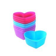 PYD 8PCS Silicone Cake Cupcake Liner Baking Cup Mold Tins Non-stick Bakeware Cookware for Muffin Egg Tart Cakes N5