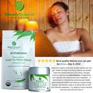 Nature's Blueprint Organic Japanese Matcha Green Tea Powder (1 oz Tin) - Ceremonial Grade N25