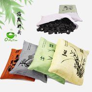 OMyTea&reg; 100% Organic Natural Air Purifying Bamboo Charcoal Deodorizer Bag - Most Effective Odor Remove - Portable... N10
