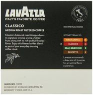 Lavazza Classico Medium Roast Coffee, Keurig K-Cups, 60 Count N10