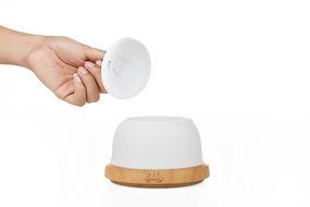 FIIL Ultrasonic Cool Mist Humidifier ,200ml Aromatherapy Essential Oil Diffuser with 7 Color LED Lights and Waterless...