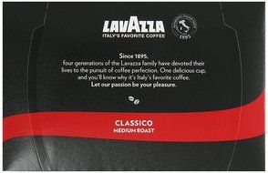 Lavazza Classico Medium Roast Coffee, Keurig K-Cups, 60 Count N11