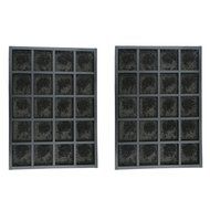 Sharp Activated Carbon Replacement Filter For FP-A60UW Or FP-A80UW (2 Pack)