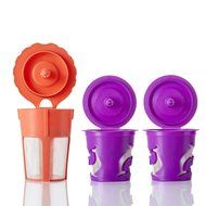 GOLOHO Reusable Carafe &amp; 2 K-cups Filters Eco Combo for Keurig Single Brewer As A Gift Choice