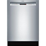 Bosch 300 Series SHE53T55UC 24" 15 Place Setting Built In Recessed Handle Dishwasher In Stainless Steel N2