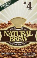 Natural Brew Coffee Filters - 100 ct.