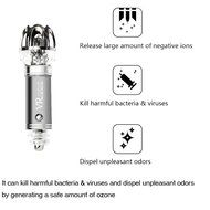 Car Air Purifier by VR-robot,Car Air Fresher,Ionic Purifier,Oxygen Ozone Ionizer, Cleaner Removing Dust, Pollen... N8