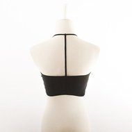 PHOTNO Women Yoga Fitness Stretch Workout Tank Tops Seamless Sports Bra