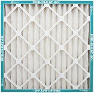 NaturalAire Pre-Pleat 40 Air Filter, MERV 8, 16 x 20 x 1-Inch, 12-Pack