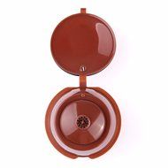 Reusable Refillable Coffee Capsules, Filter Cups Compatible Pods, Cafeteras Kapseln Box, Use 150 times , Applies...