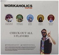 Workaholics Straight Grizzly Single-Cup Coffee for Keurig K-Cup Brewers 12-Count N14