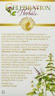 Celebration Herbals Organic Eucalyptus Leaf Tea Caffeine Free -- 24 Herbal Tea Bags N2