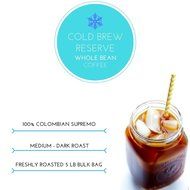 Stone Street Coffee Cold Brew Reserve Colombian Single Origin Coarsely Ground Coffee - 1 lb. Bag - Medium Dark... N3