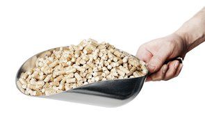 Harold Import Company Flat Bottom Multi-Purpose Food and Utility Scoop, 14"/57.5 oz, Silver