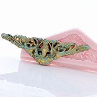Victorian Scroll Work Silicone Mold Food Safe Fondant, Gum Paste, Resin, Polymer Clay, Craft, Jewelry Food Mold.