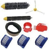 CIMC LLC Rubber Bumper &amp; Aero Vac Filter &amp; Bristle Brush &amp; Flexible Beater Brush &amp; 3-Armed Side Brush &amp; Cleaning...