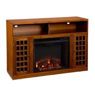 Narita Media Electric Fireplace - Espresso N7