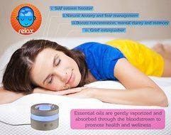Aromatherapy essential oil diffuser Ultrasonic Cool Mist aroma humidifier with color changing LED lights &ndash; 100... N3