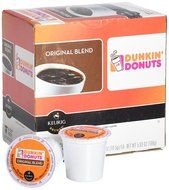 32 Count - Dunkin Donuts Original Flavor Coffee K-Cups For Keurig K Cup Brewers (2 boxes of 16 k cups) N24