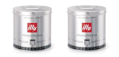 illy iperEspresso Capsules Dark Roasted Coffee, 5-Ounce, 21-Count Capsules (Pack of 2)