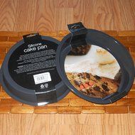 Non-stick Food Grade Silicone Cake Pan Bakeware Round Freezing Baking Mold 8&quot; N2