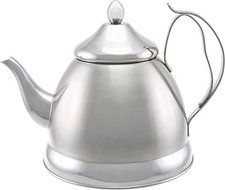 Evco International Creative Home Nobili-Tea Stainless Steel Tea Kettle, 2.0 quart, Silver