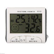SYS Digital Room Thermometer Hygrometer Max Min Temperature Humidity Indoor Outdoor N3