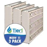 Tier1 16x25x3 Merv 11 Trion / Air Bear / General 259112-101 AB?31625?11 Comparable AC Furnace Air Filter - 3 Pack