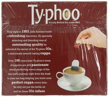 Typhoo British Tea, Decaf, Foil fresh teabags, 80 Count N24