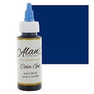 Navy Blue Premium Food Color Gel, 2 Ounces by Chef Alan Tetreault