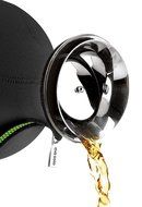 Eva Solo Drip Free Tea Maker with Neoprene Cover, 1-Liter, Black/Lime N2