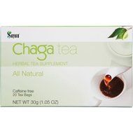 Sayan Siberian Chaga Mushroom Tea &ndash; Wild Harvested Raw and Extract Chaga, Herbal Tea Supplement, Caffeine Free... N3