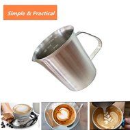 Daixers Heavy-Duty Stainless Steel Frothing Pitcher With Measurements For Coffee, Latte &amp; Milk(20-Oz)