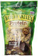 General Mills Cereals Nature Valley High Protein Granola, Oats and Dark Chocolate, 11 Ounce