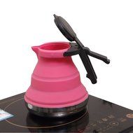 Youzee Foldable Outdoor Hot Water Boiler, Silicone Kettle Outdoor Gadgets Cooking Tools N4